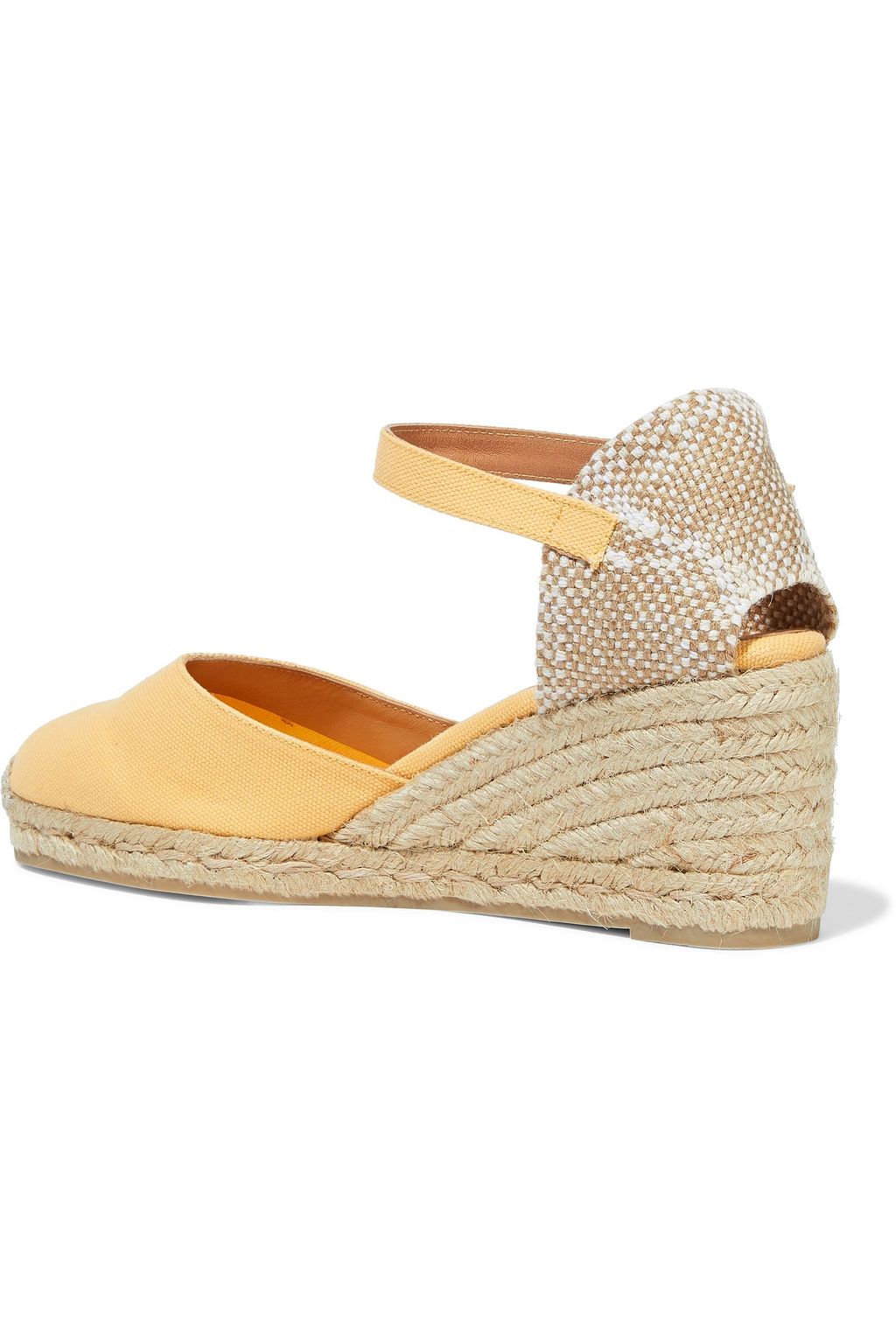 CASTAÑER Carol cotton-canvas wedge espadrilles
