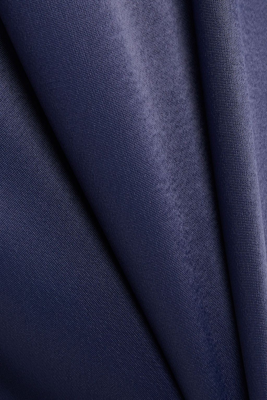 IRIS & INK Brooklyn satin midi skirt