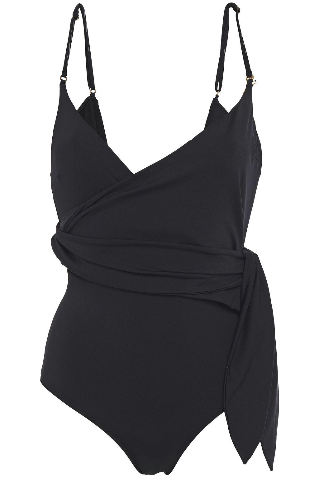 black embellished swimsuit