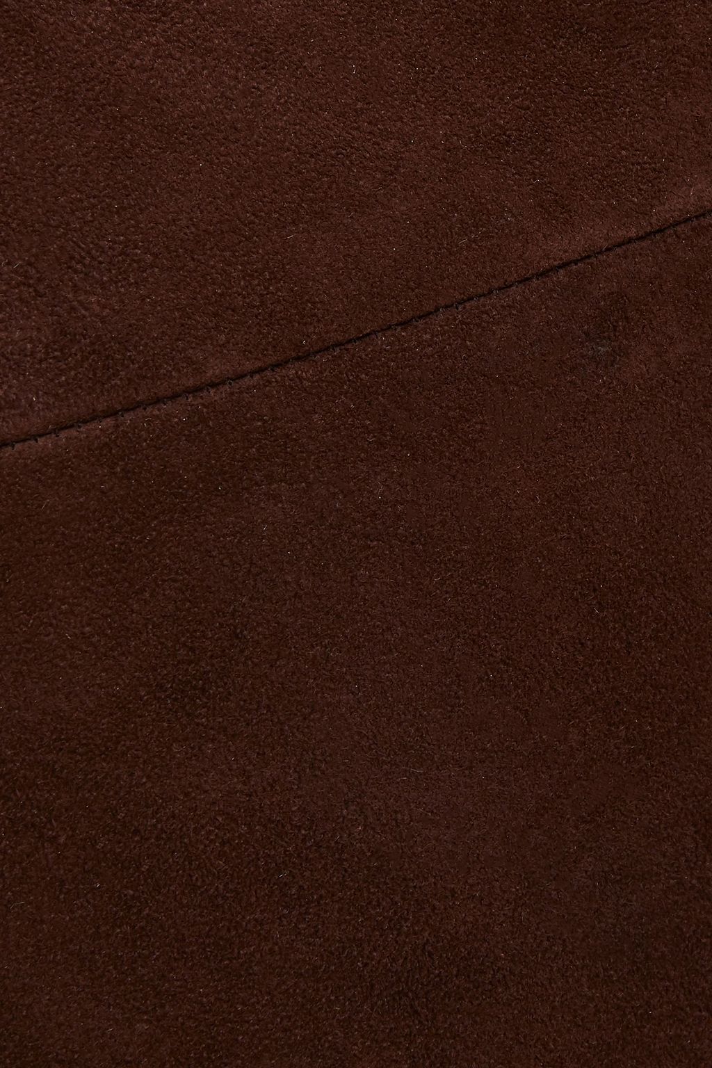 SPRWMN Cropped suede flared pants
