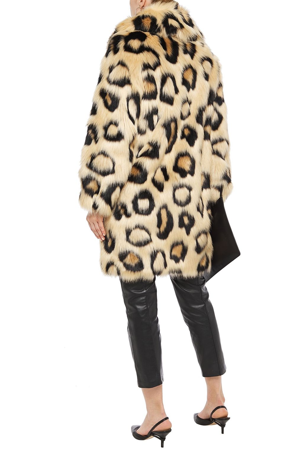MICHAEL MICHAEL KORS Leopard-print faux fur coat