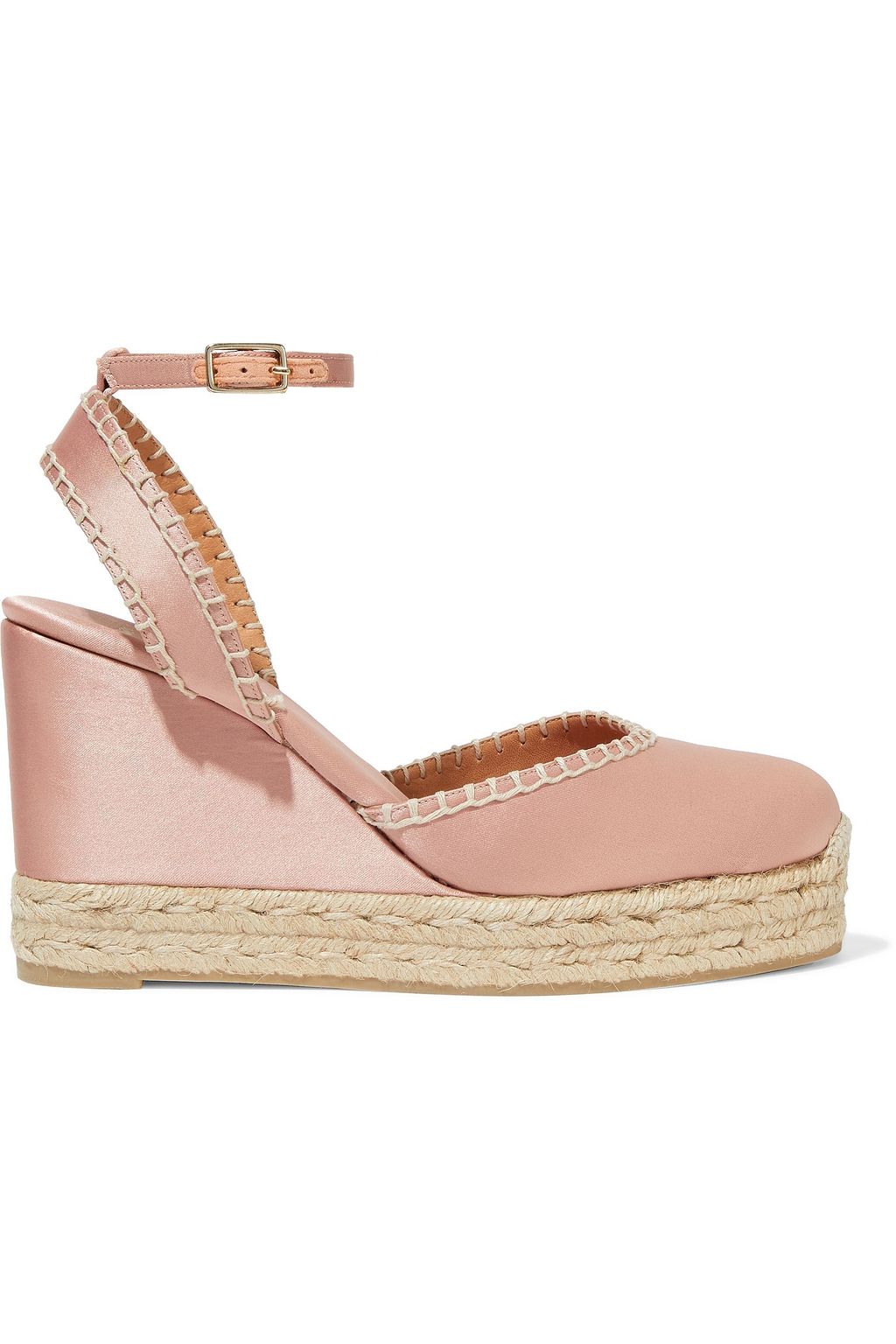 pink wedge espadrilles