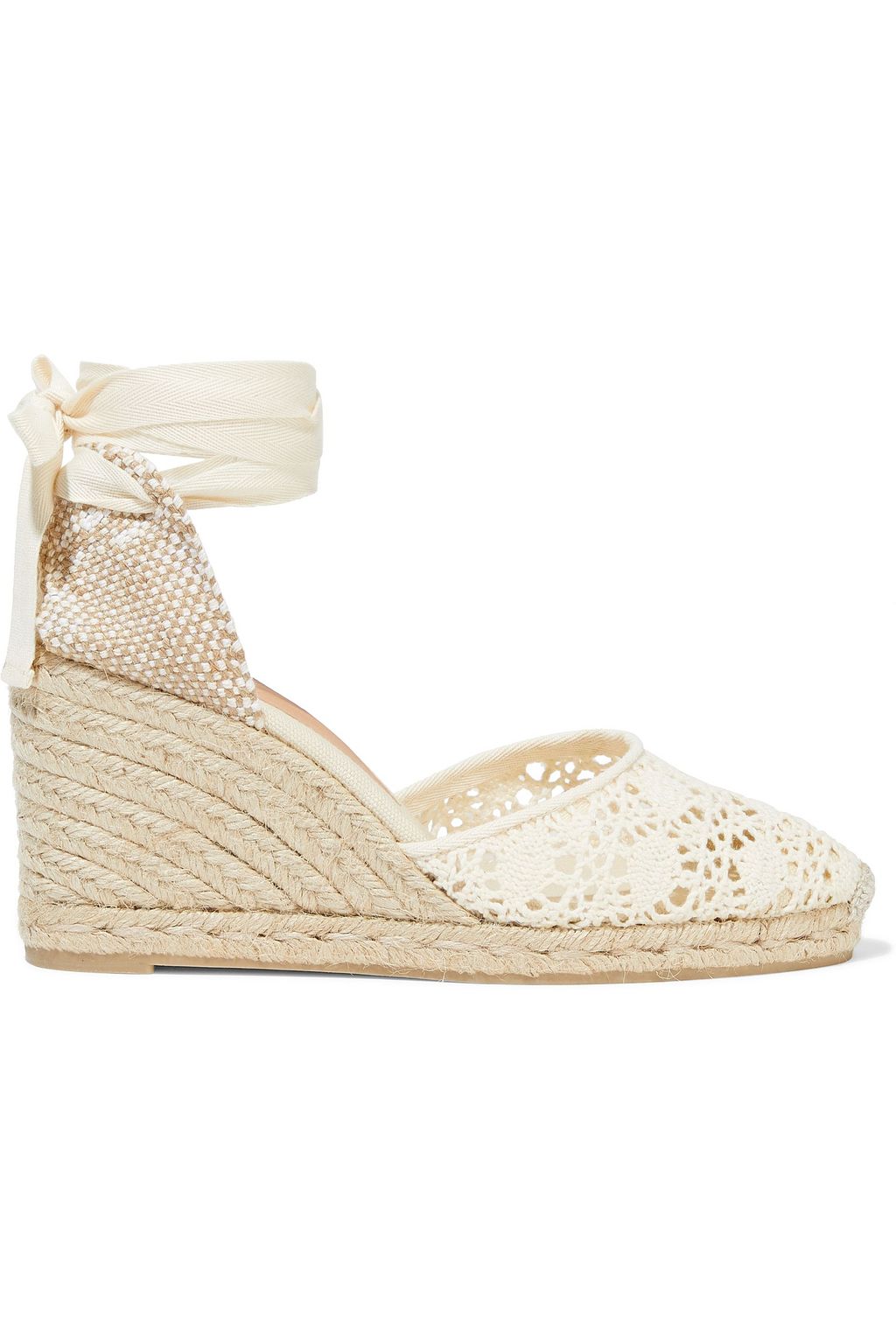 castaner crochet espadrille