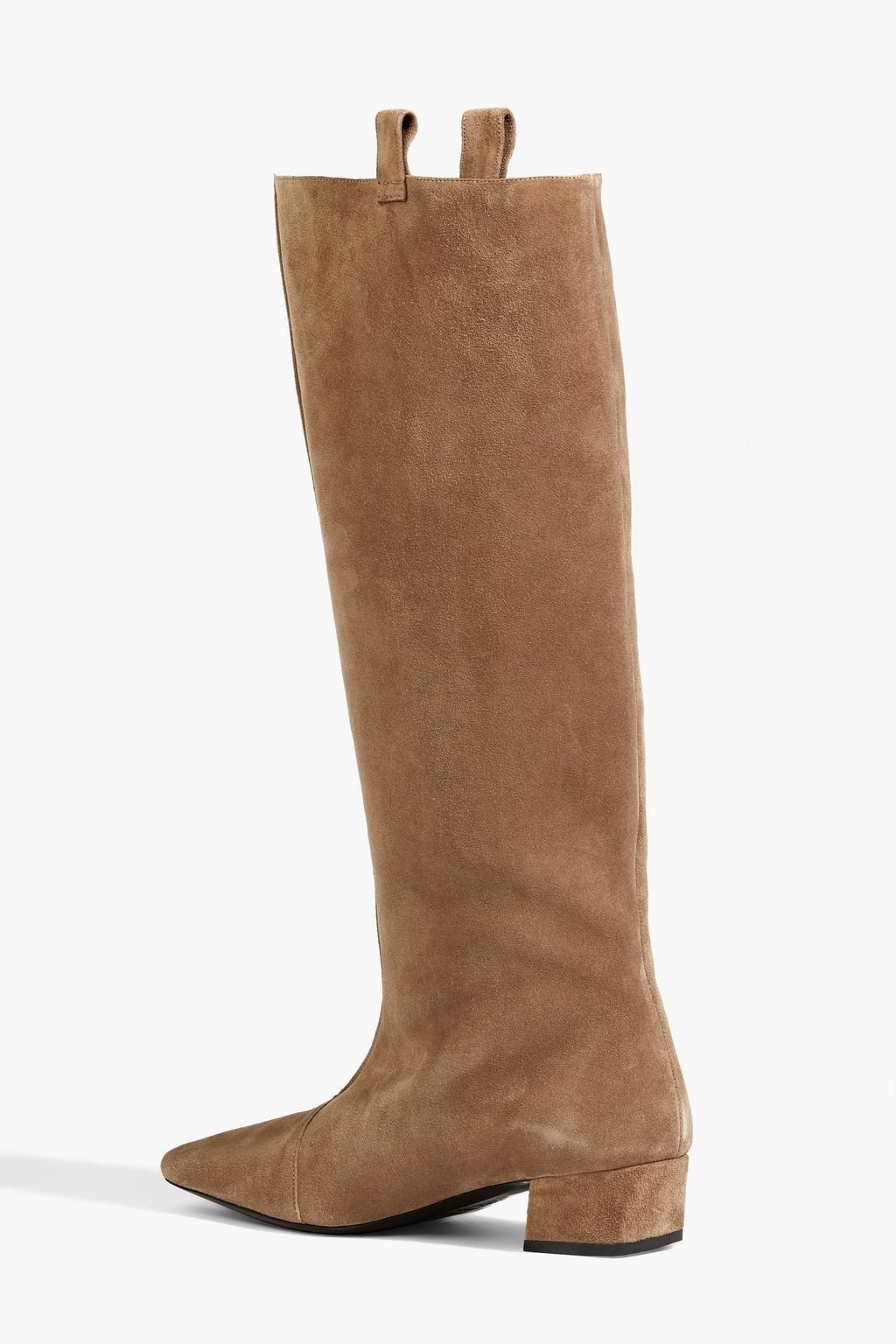 BY FAR Remy suede knee boots