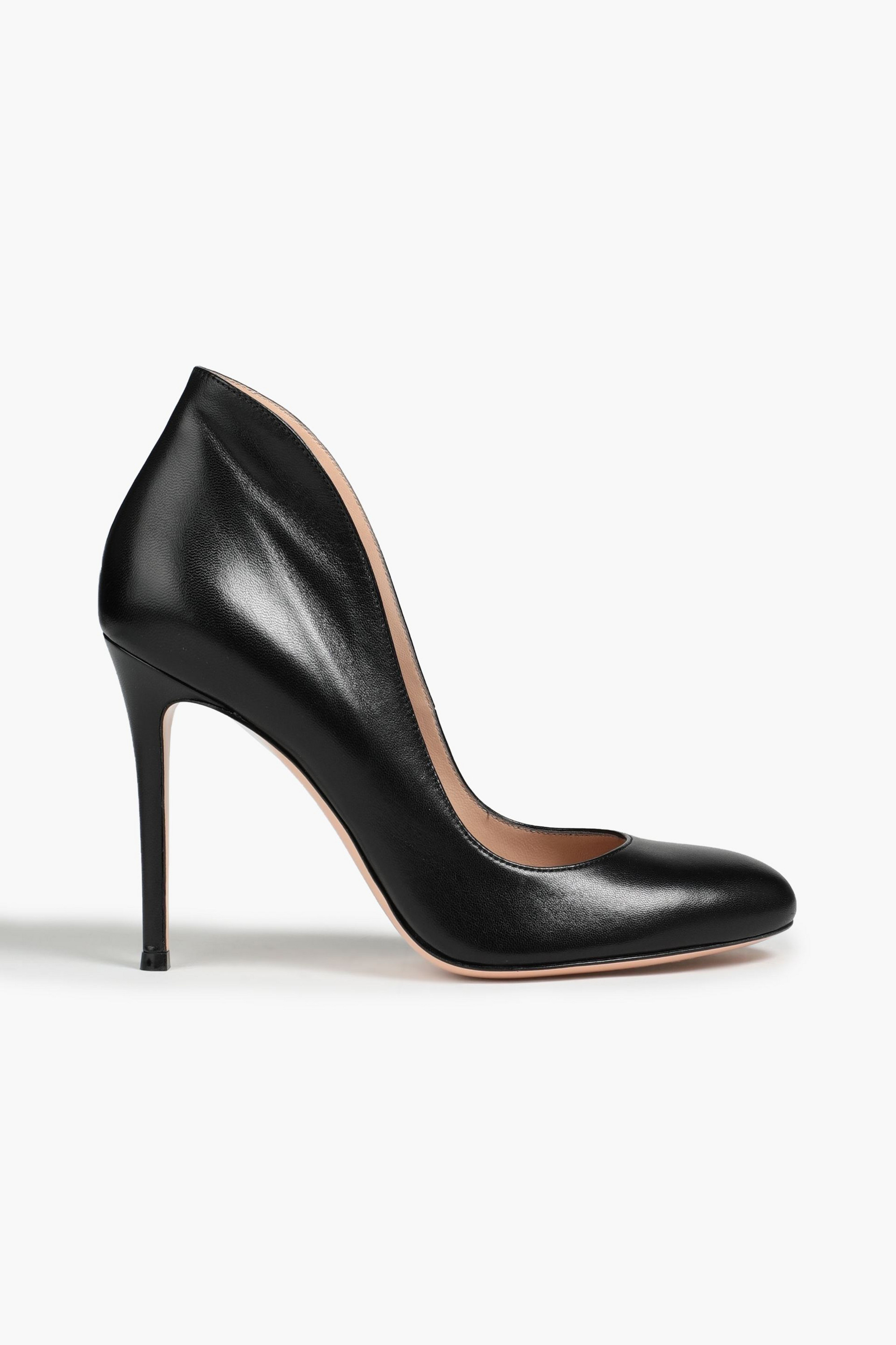 GIANVITO ROSSI Lyra leather pumps