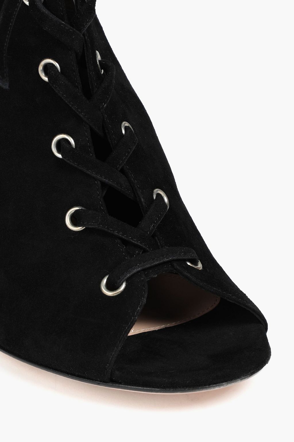 GIANVITO ROSSI Yoanna suede wedge sandals