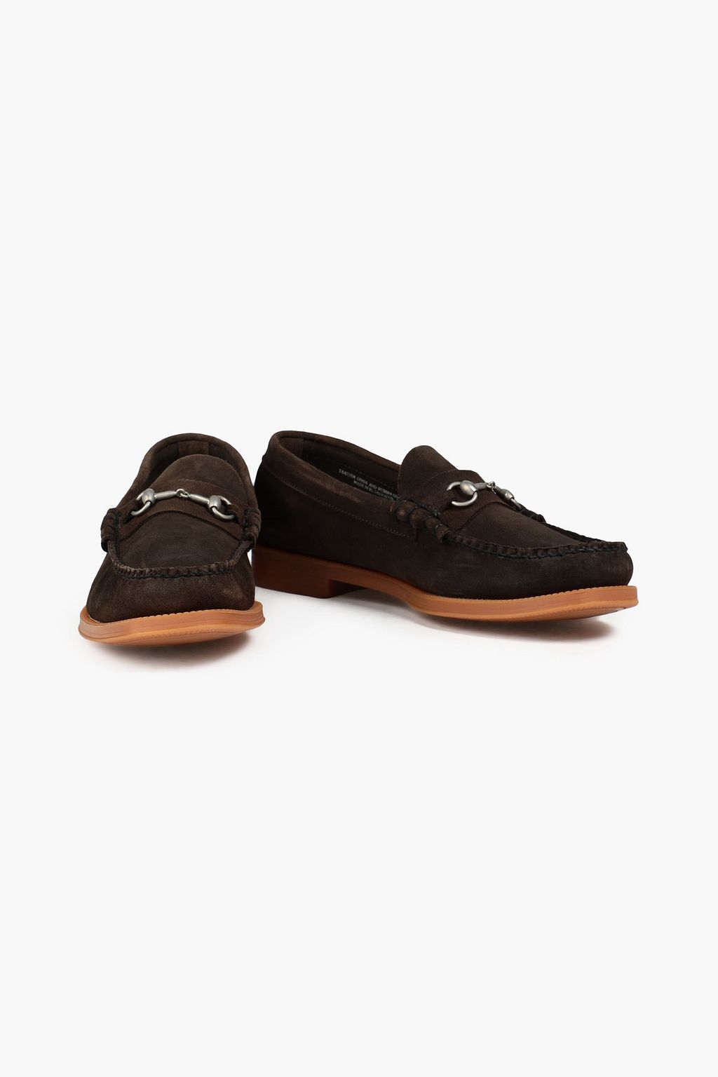 G.H. BASS & CO Weejun embellished suede loafers
