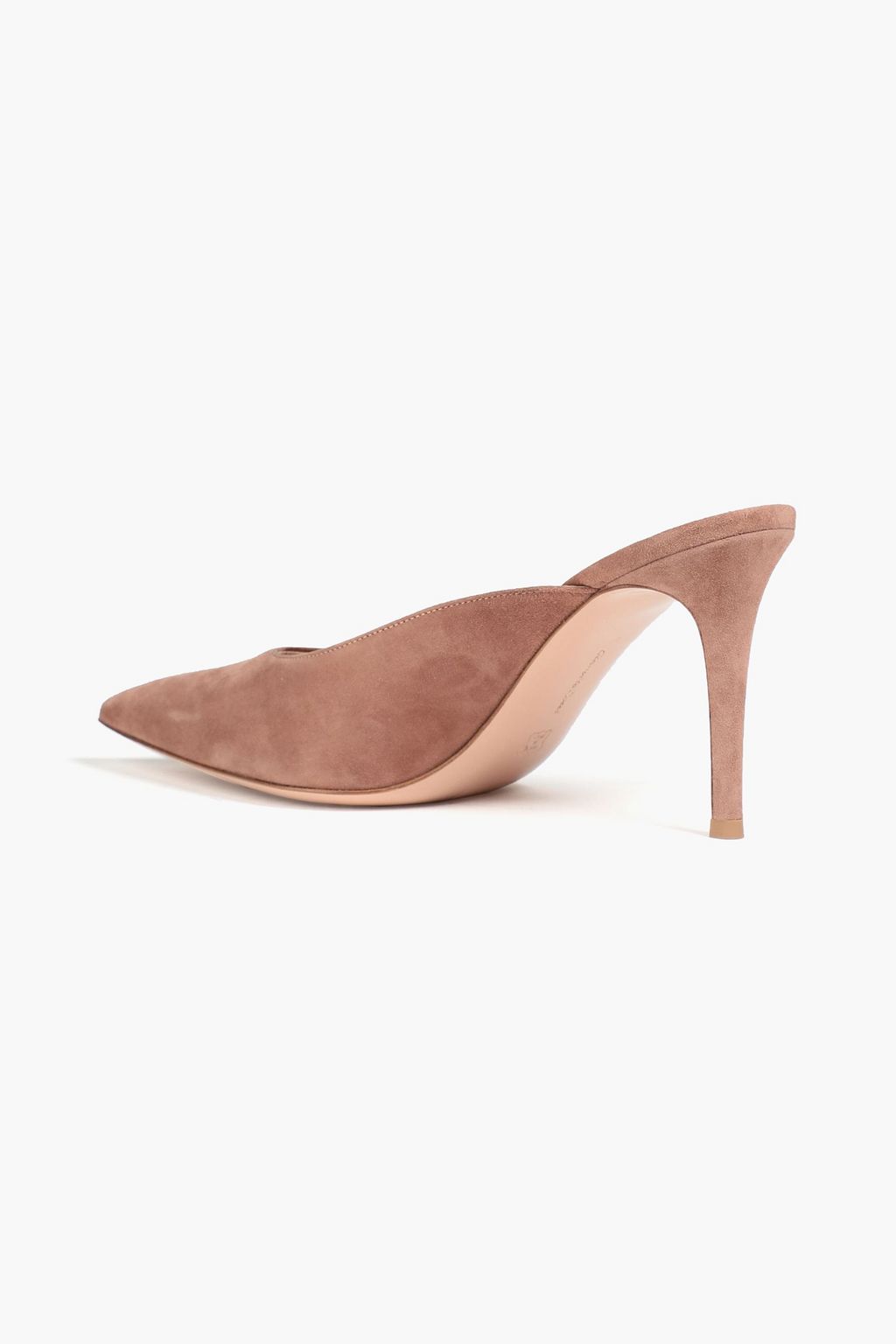 GIANVITO ROSSI Paige suede mules