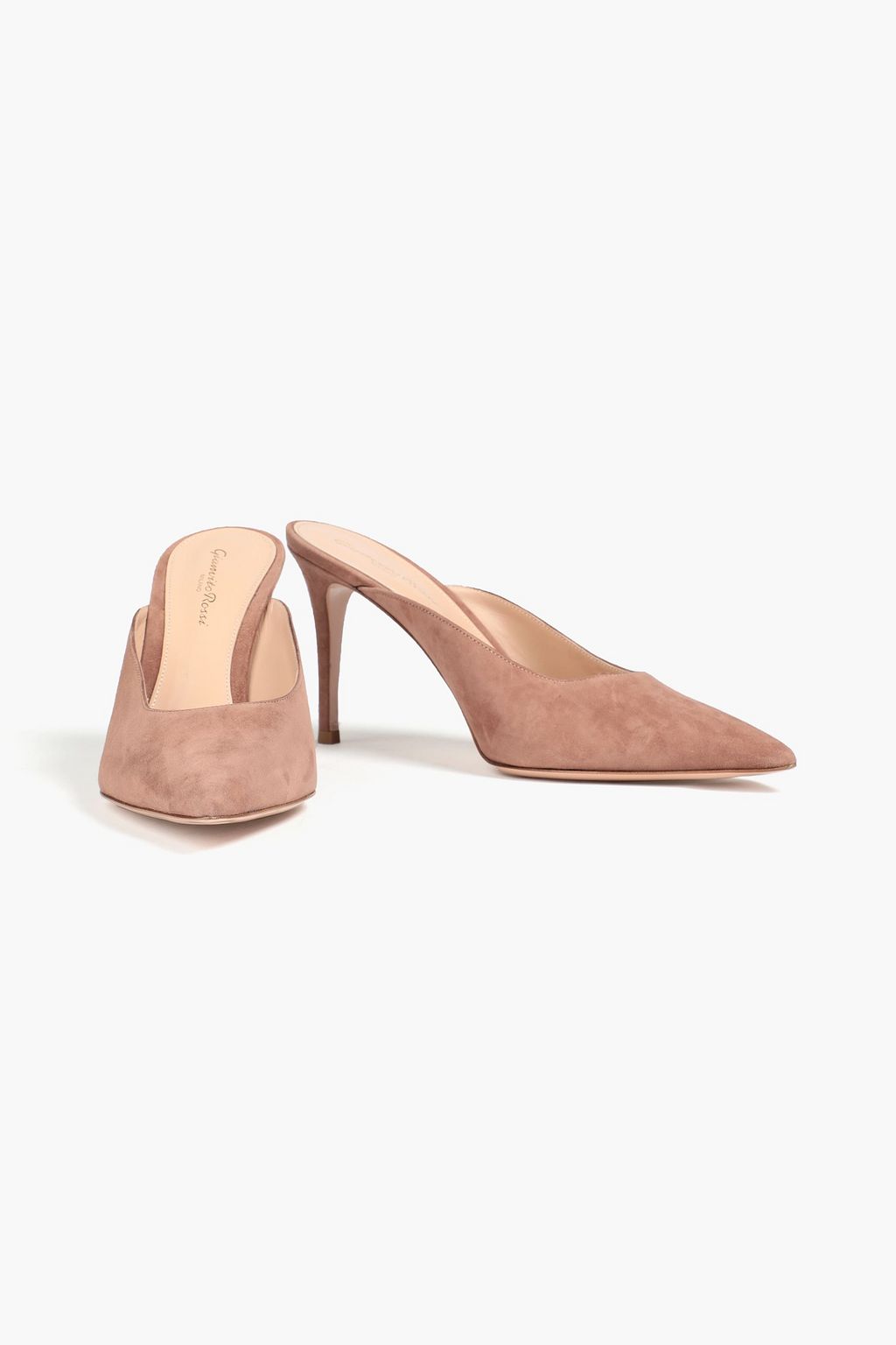 GIANVITO ROSSI Paige suede mules
