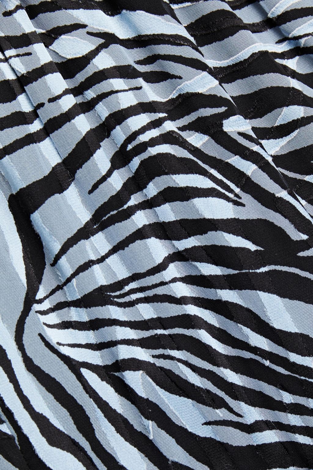 MICHAEL MICHAEL KORS Gathered printed fil coupé silk-blend mini skirt