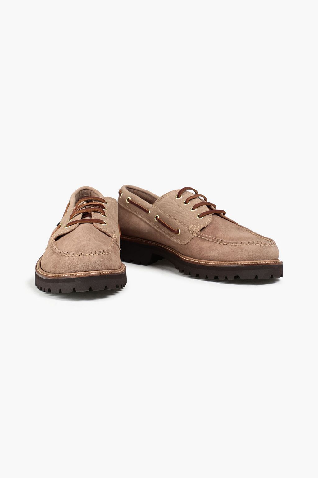 G.H. BASS & CO Weejun スエード デッキシューズ