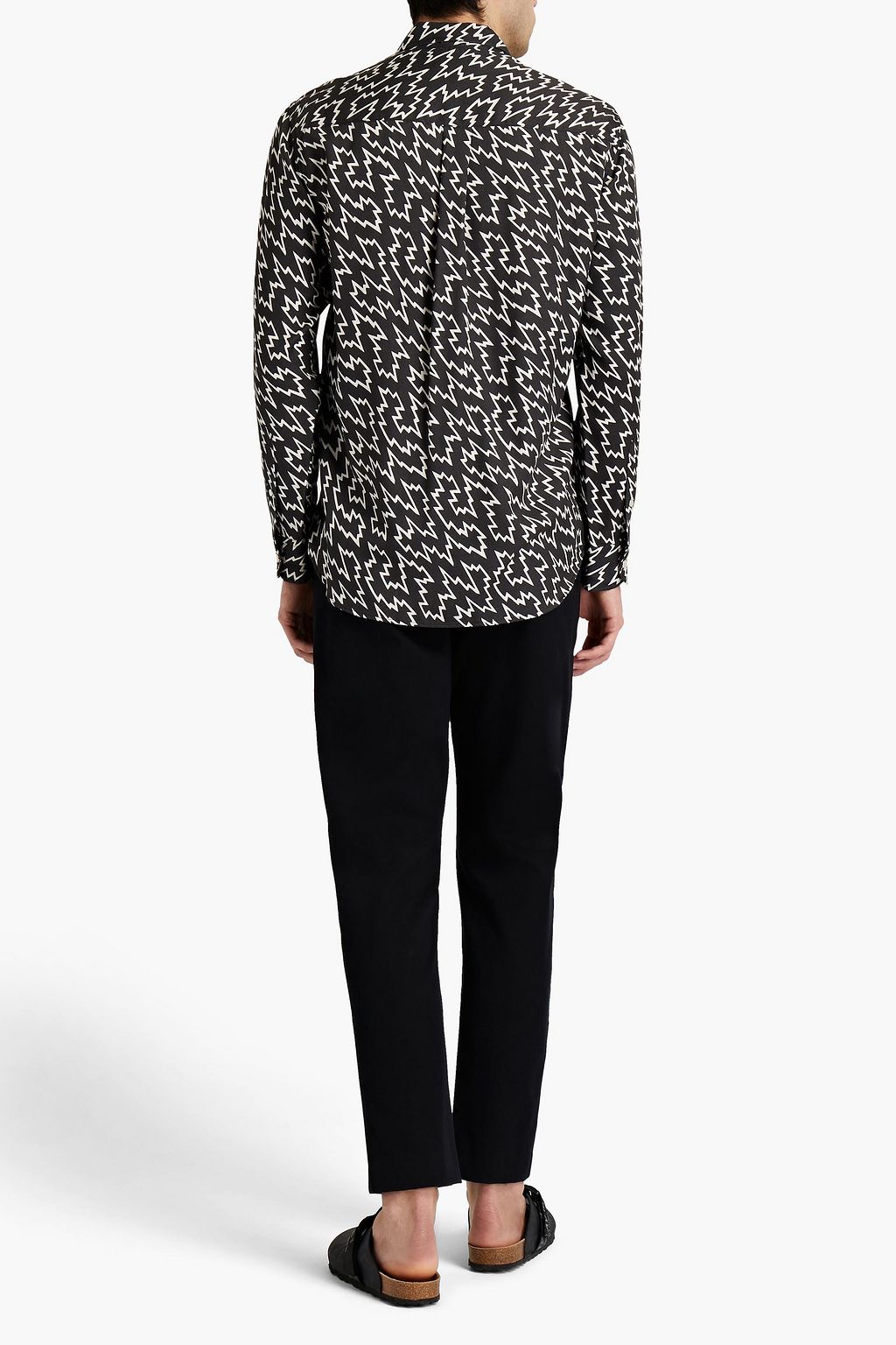 ISABEL MARANT Tapered pleated cotton pants