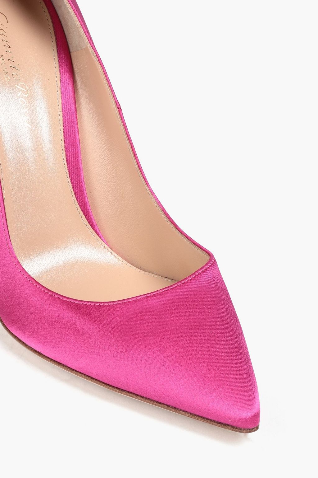 GIANVITO ROSSI Gianvito 105 satin pumps