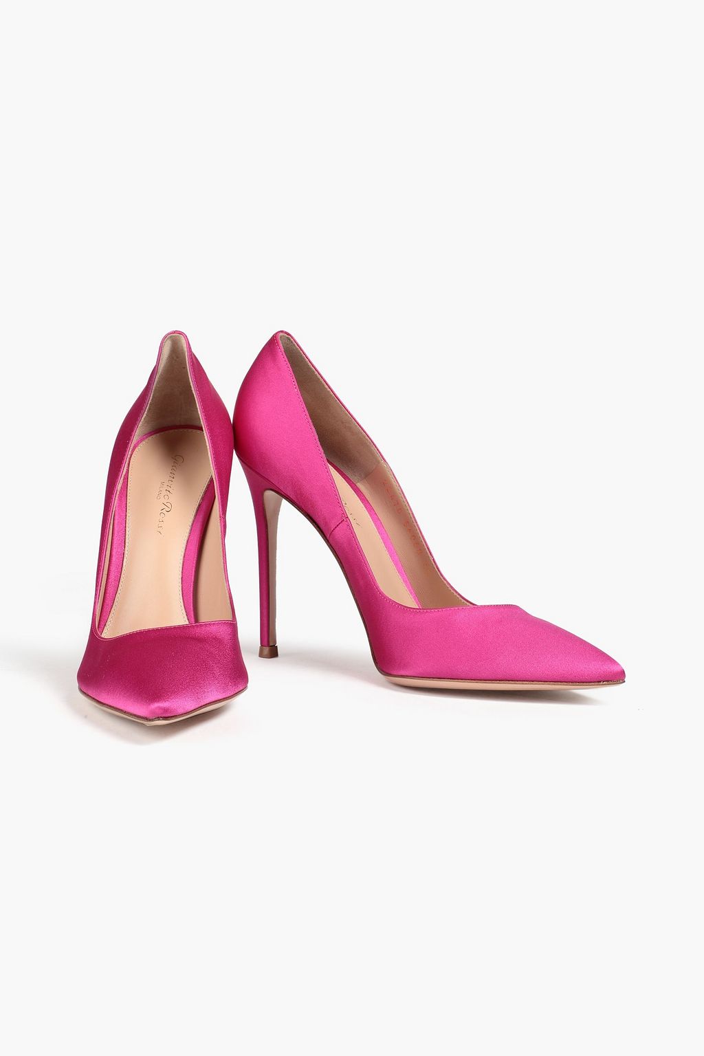 GIANVITO ROSSI Gianvito 105 satin pumps