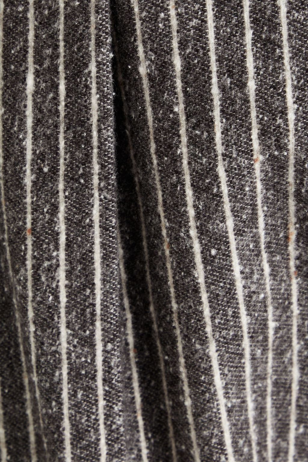 ISABEL MARANT Vermer tapered pinstriped cotton-blend flannel pants