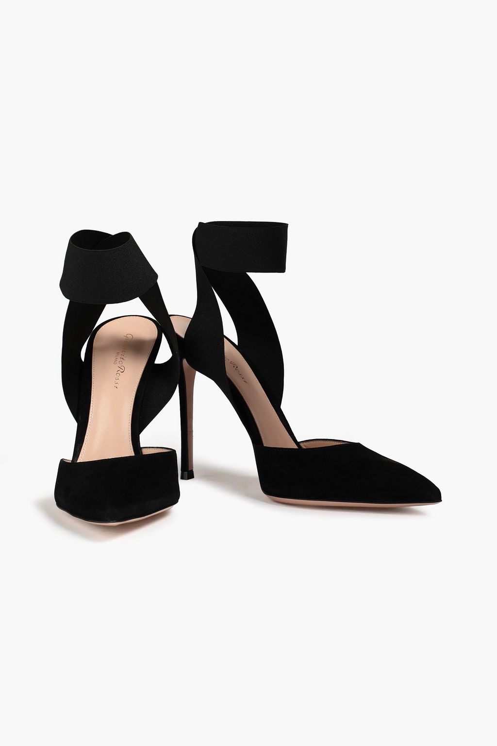 GIANVITO ROSSI Beryl suede pumps THE