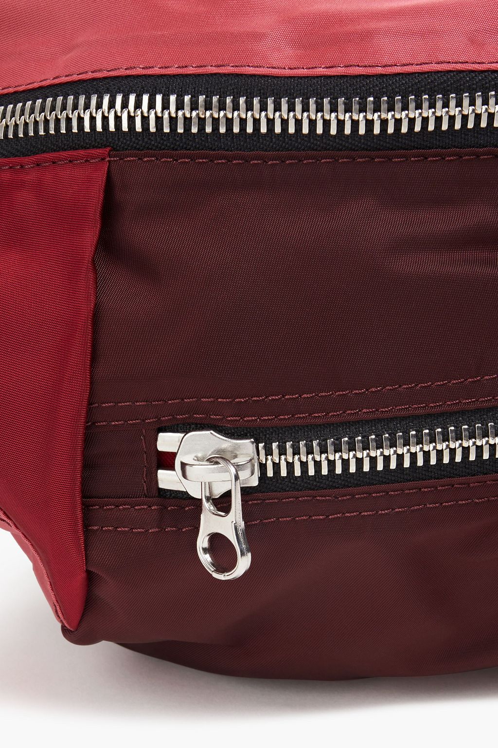 ISABEL MARANT Noomi Gürteltasche aus Shell in Colour-Block-Optik