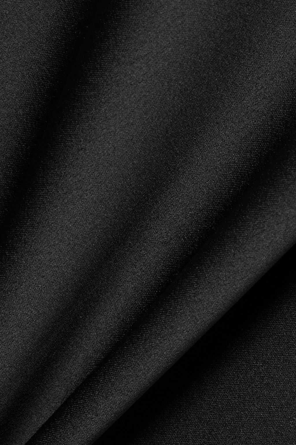 NORMA KAMALI Maria draped satin mini dress