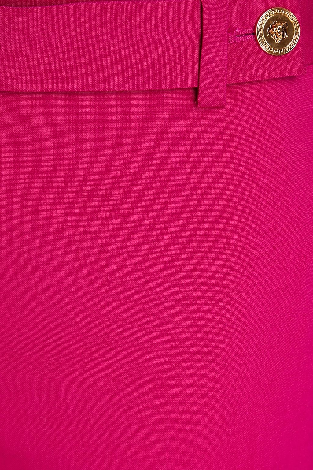 VERSACE Stretch-wool straight-leg pants