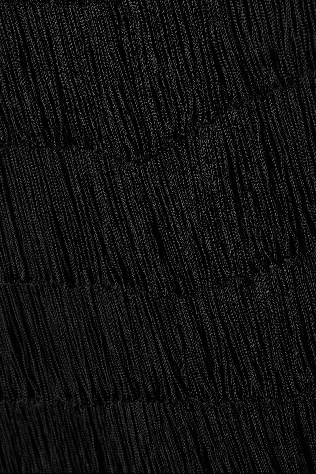 NORMA KAMALI Strapless fringed stretch-jersey dress