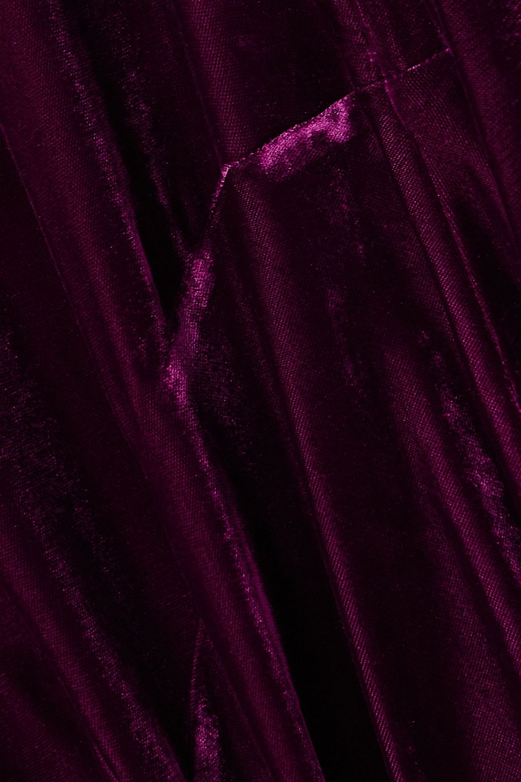 STELLA MCCARTNEY Velvet midi dress