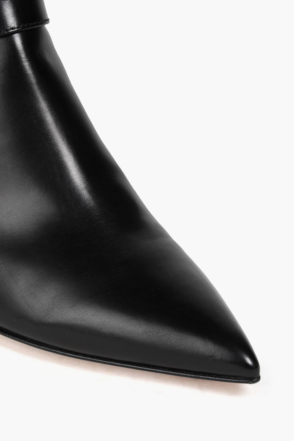 GIANVITO ROSSI Roni buckled leather ankle boots