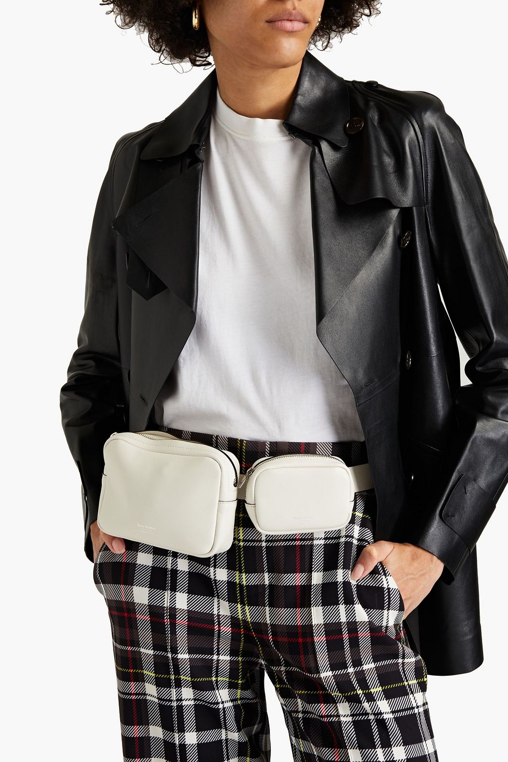 ACNE STUDIOS Knotted leather belt bag