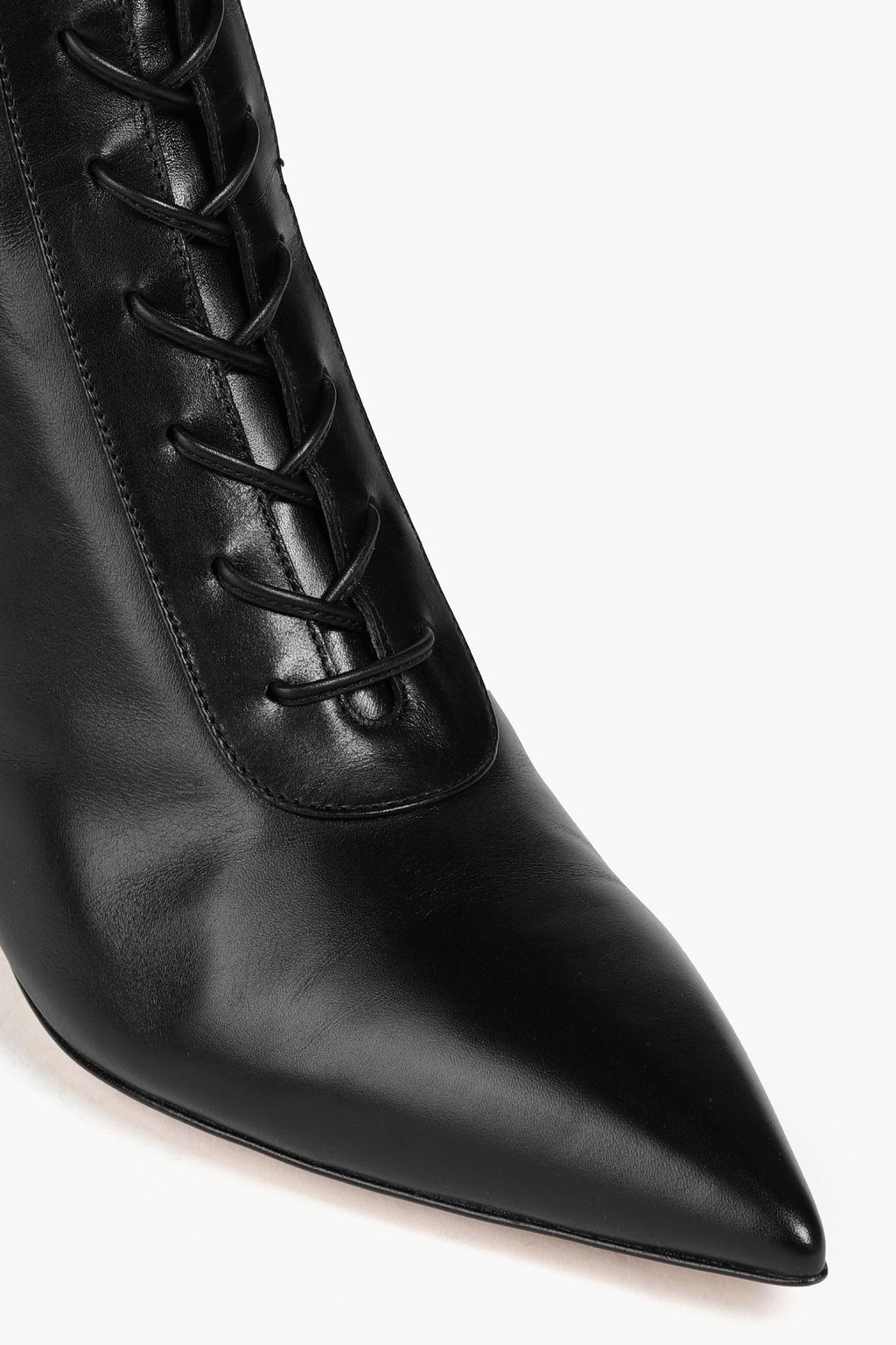GIANVITO ROSSI Gillian lace-up leather ankle boots