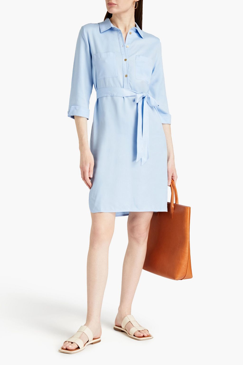 HEIDI KLEIN Tencel shirt dress