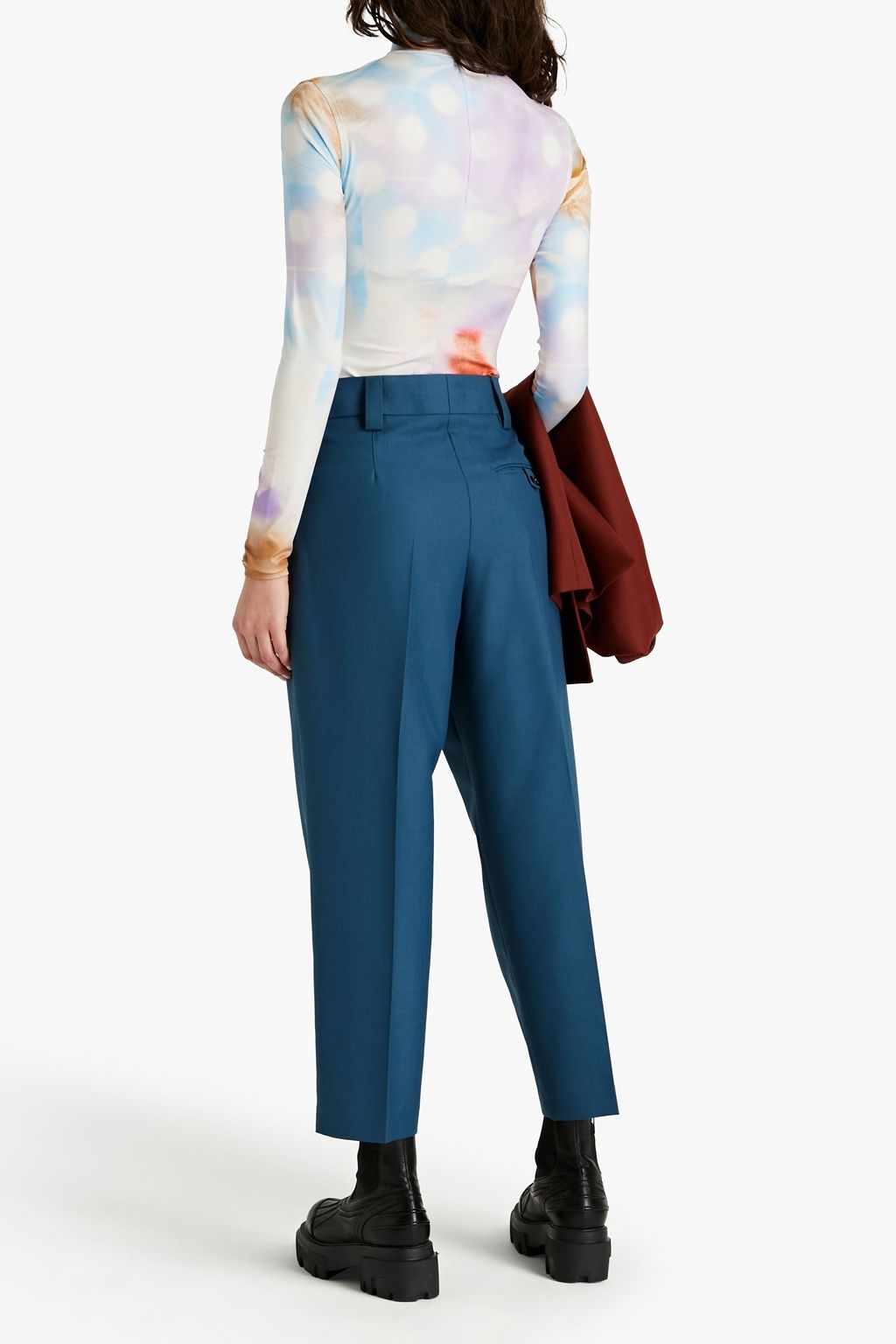 ACNE STUDIOS Body aus Stretch-Jersey mit Print