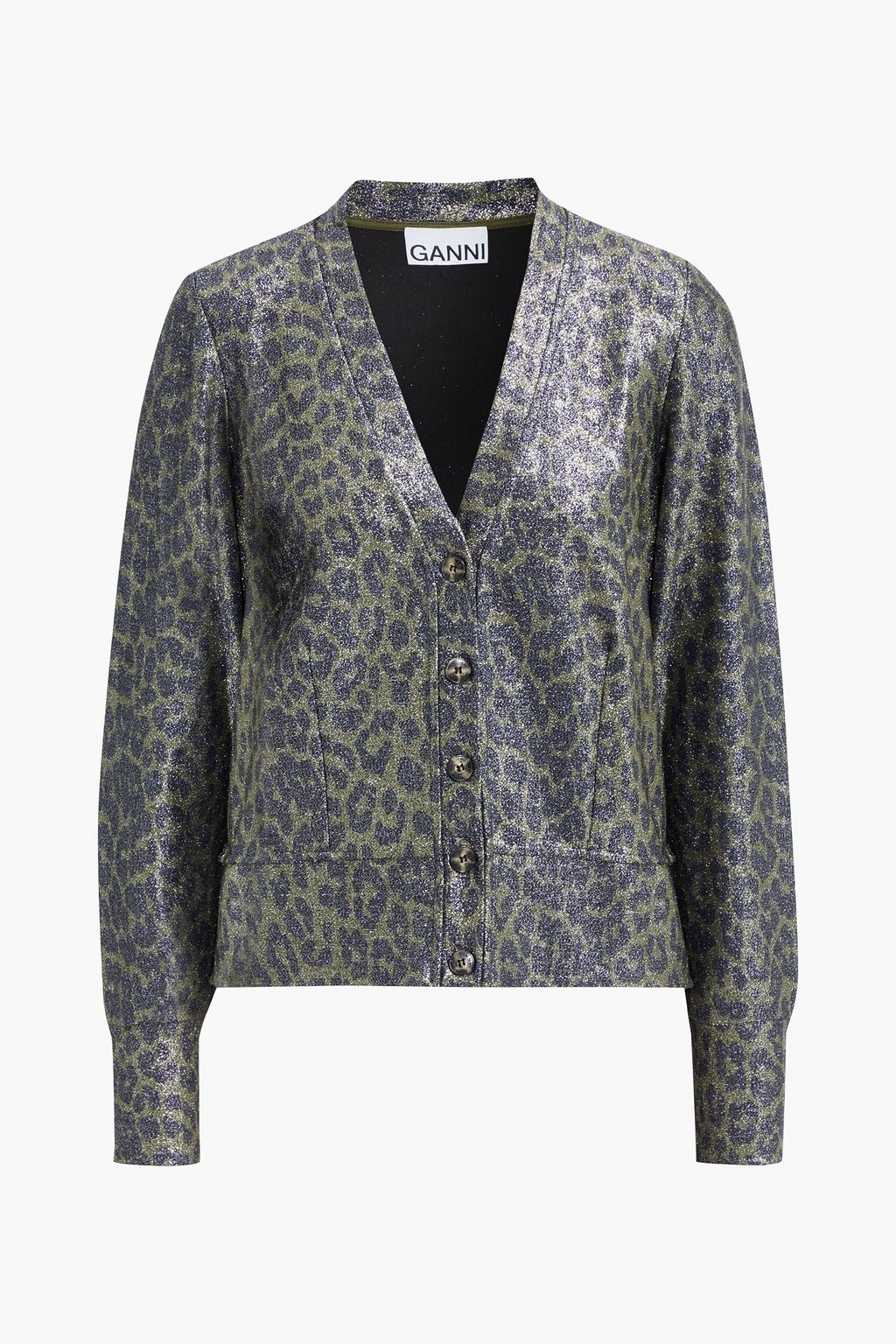 Animal print Metallic leopard-print 