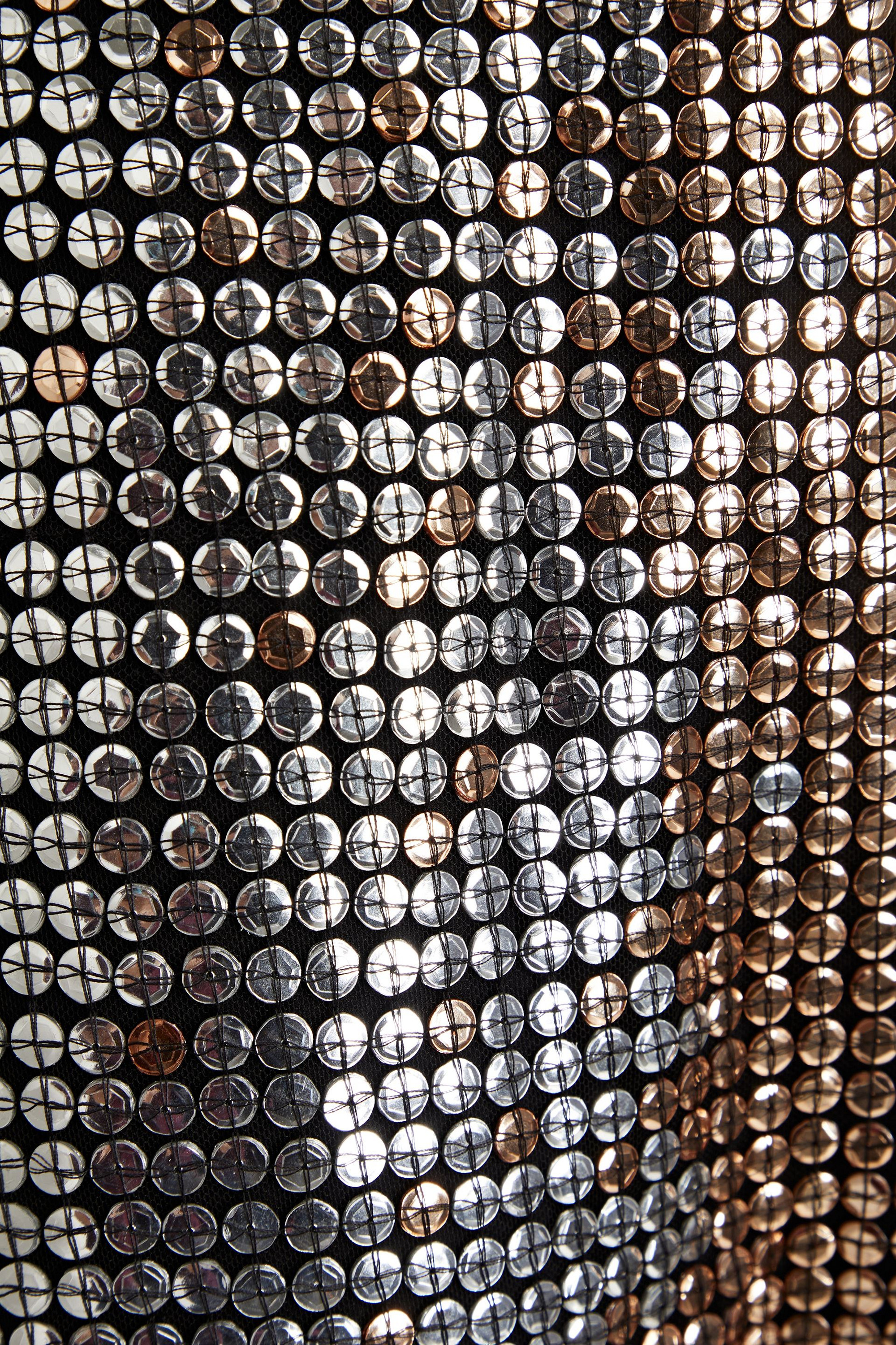 Elie Saab Embellished tulle mini skirt