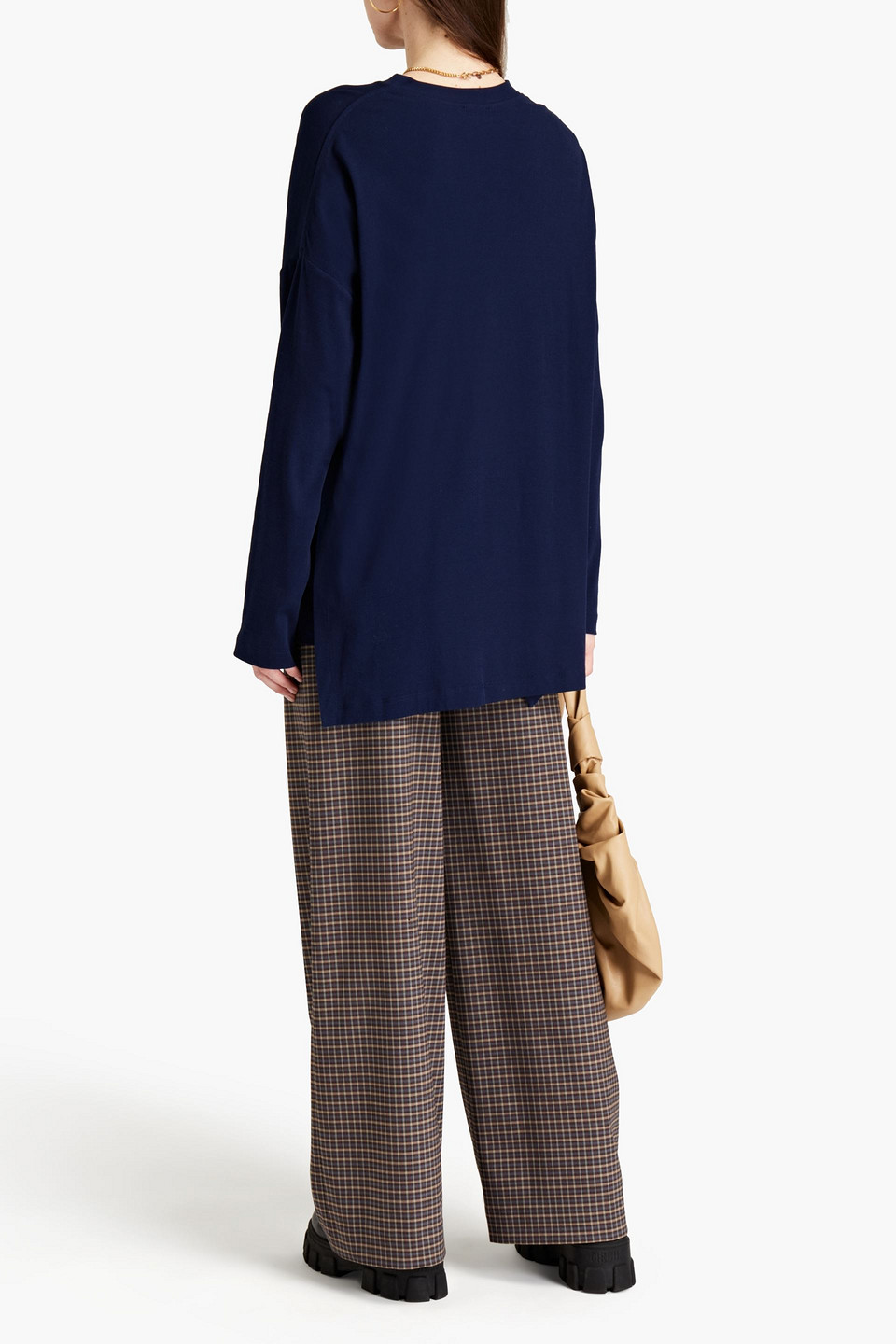  Rosetta Getty - Oberteil Aus Baumwoll-jersey - Blau - Xs 