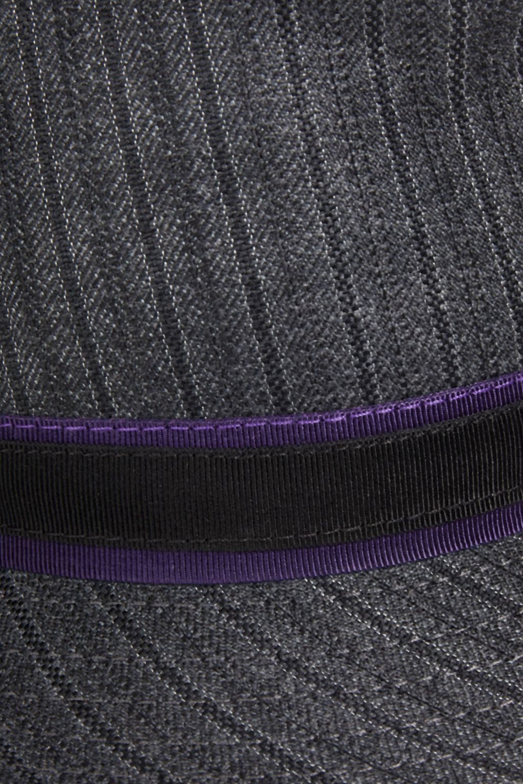 DOLCE & GABBANA Pinstriped wool hat