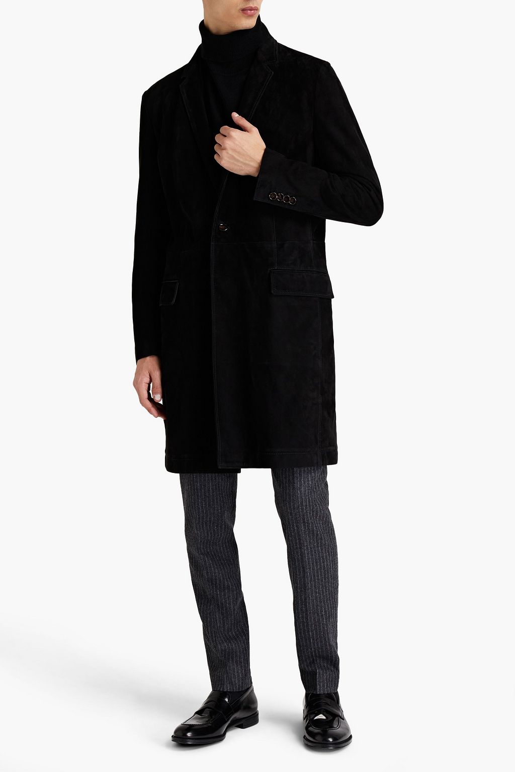 DOLCE & GABBANA Suede coat