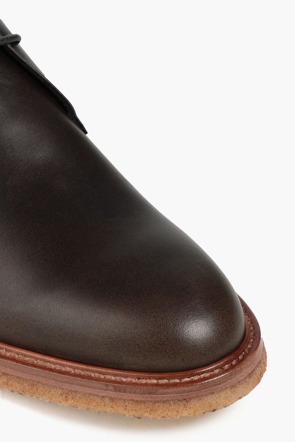 TOD'S Leather desert boots
