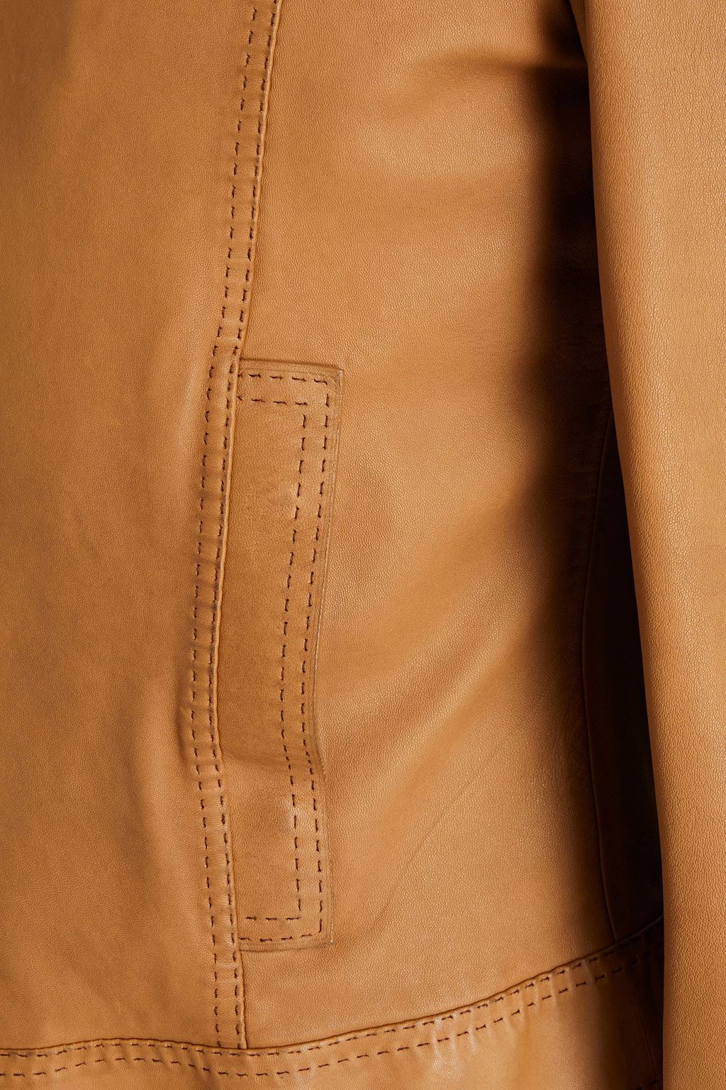 DOLCE&GABBANA Slim-fit leather jacket