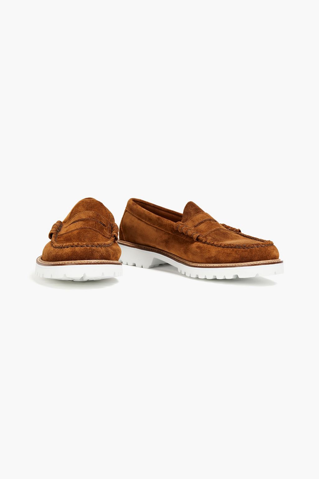 G.H. BASS & CO Weejun 90 suede penny loafers