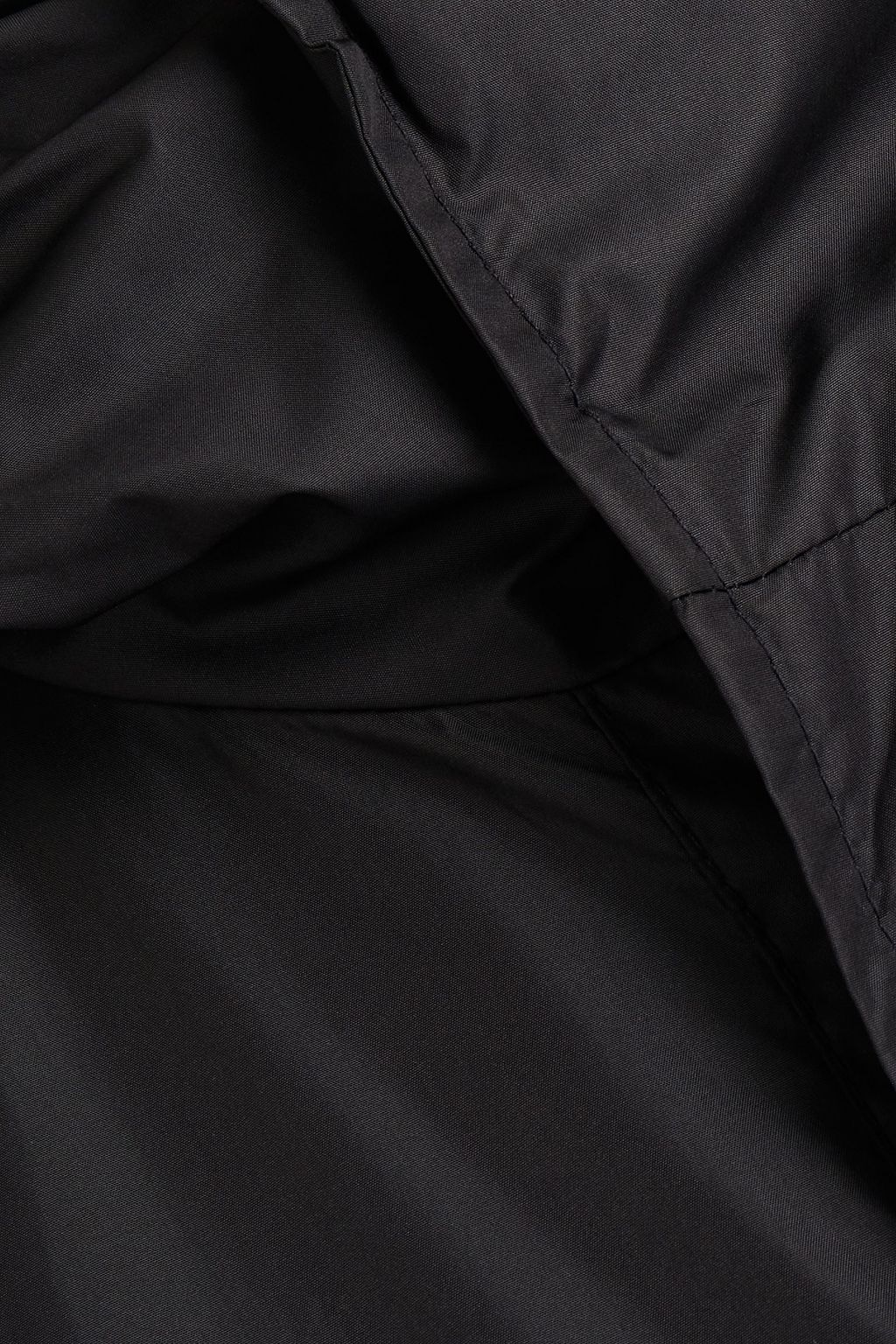 DOLCE & GABBANA Logo-appliquéd shell hooded parka