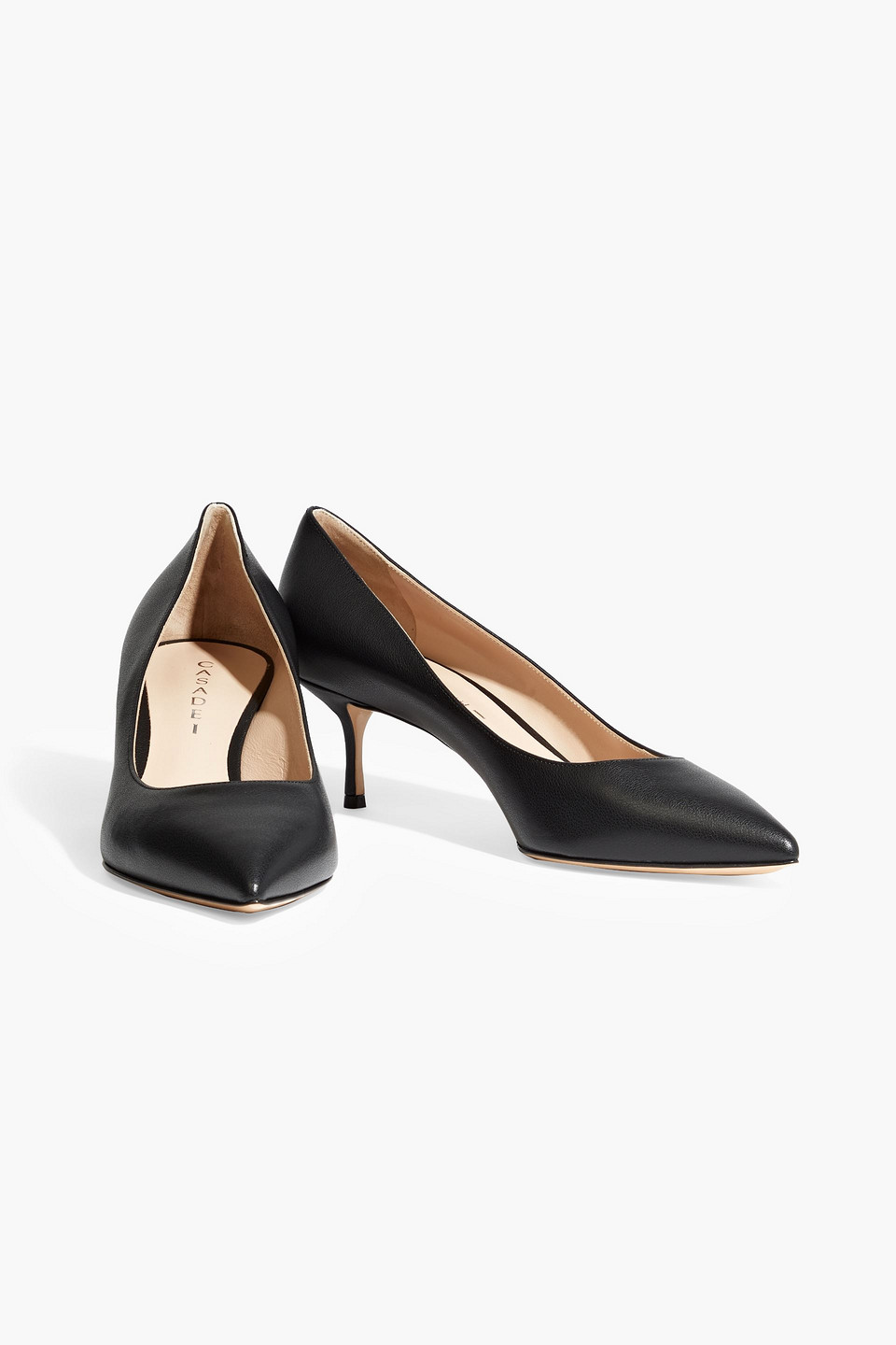 Casadei Leather Pumps In Black