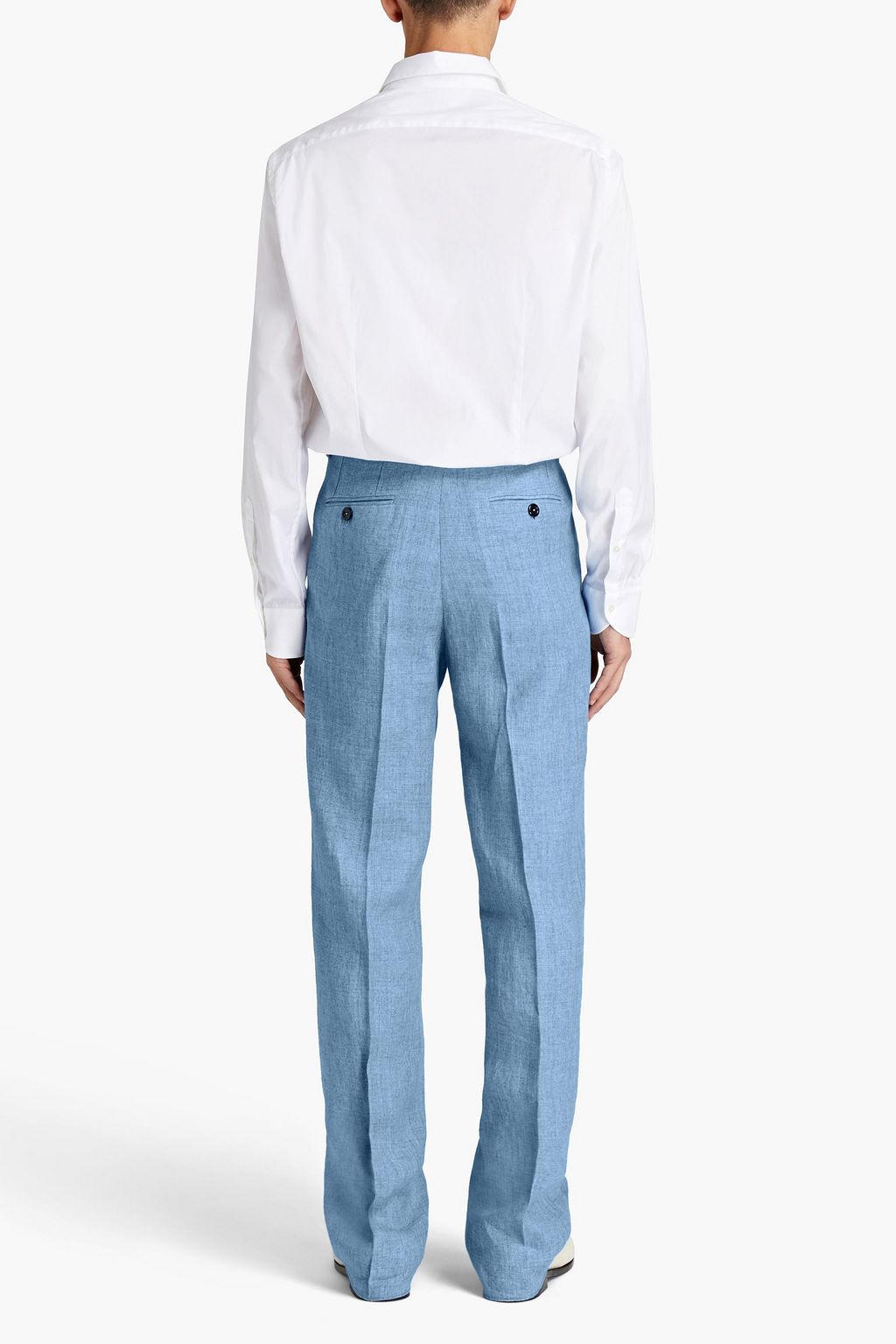 DOLCE & GABBANA Linen-canvas pants