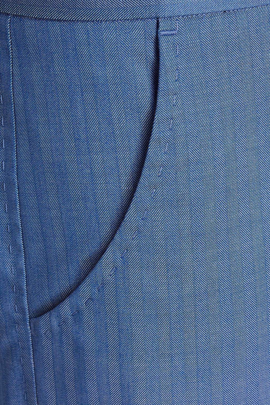 DOLCE & GABBANA Herringbone wool pants