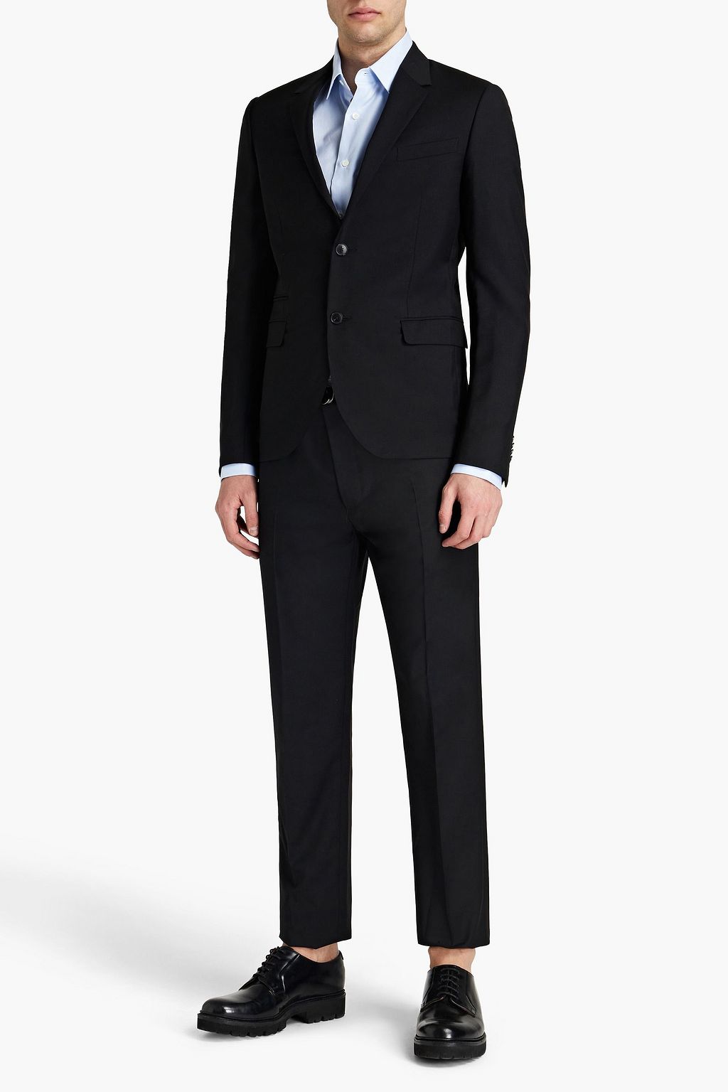 VALENTINO GARAVANI Slim-fit wool and mohair-blend suit jacket
