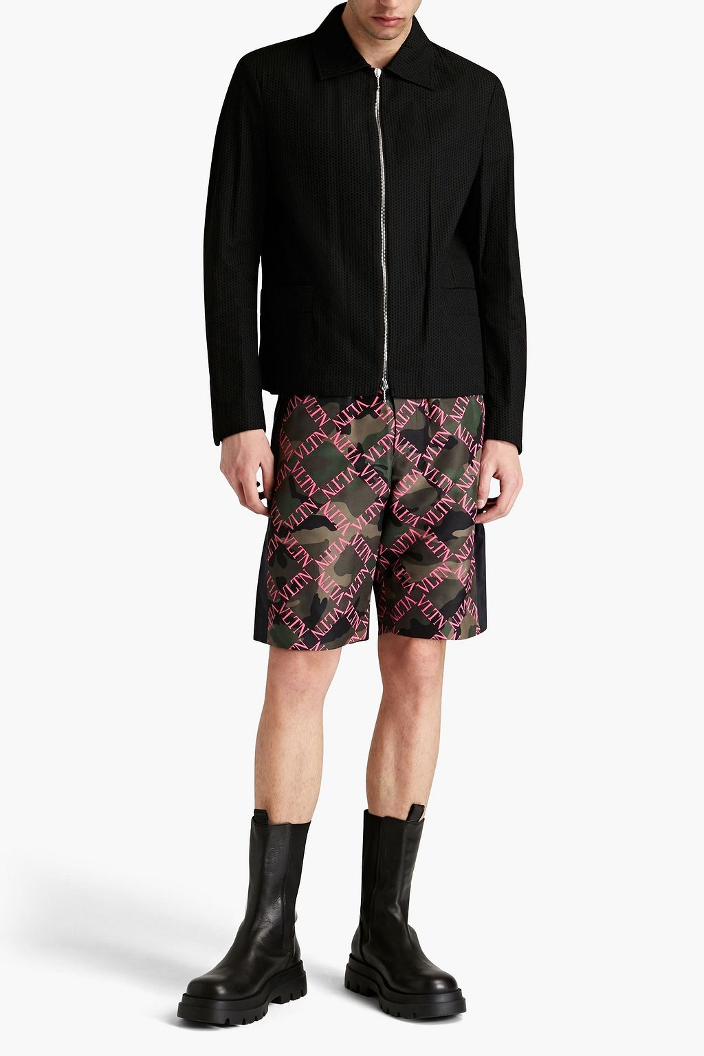 VALENTINO GARAVANI Broderie anglaise cotton jacket