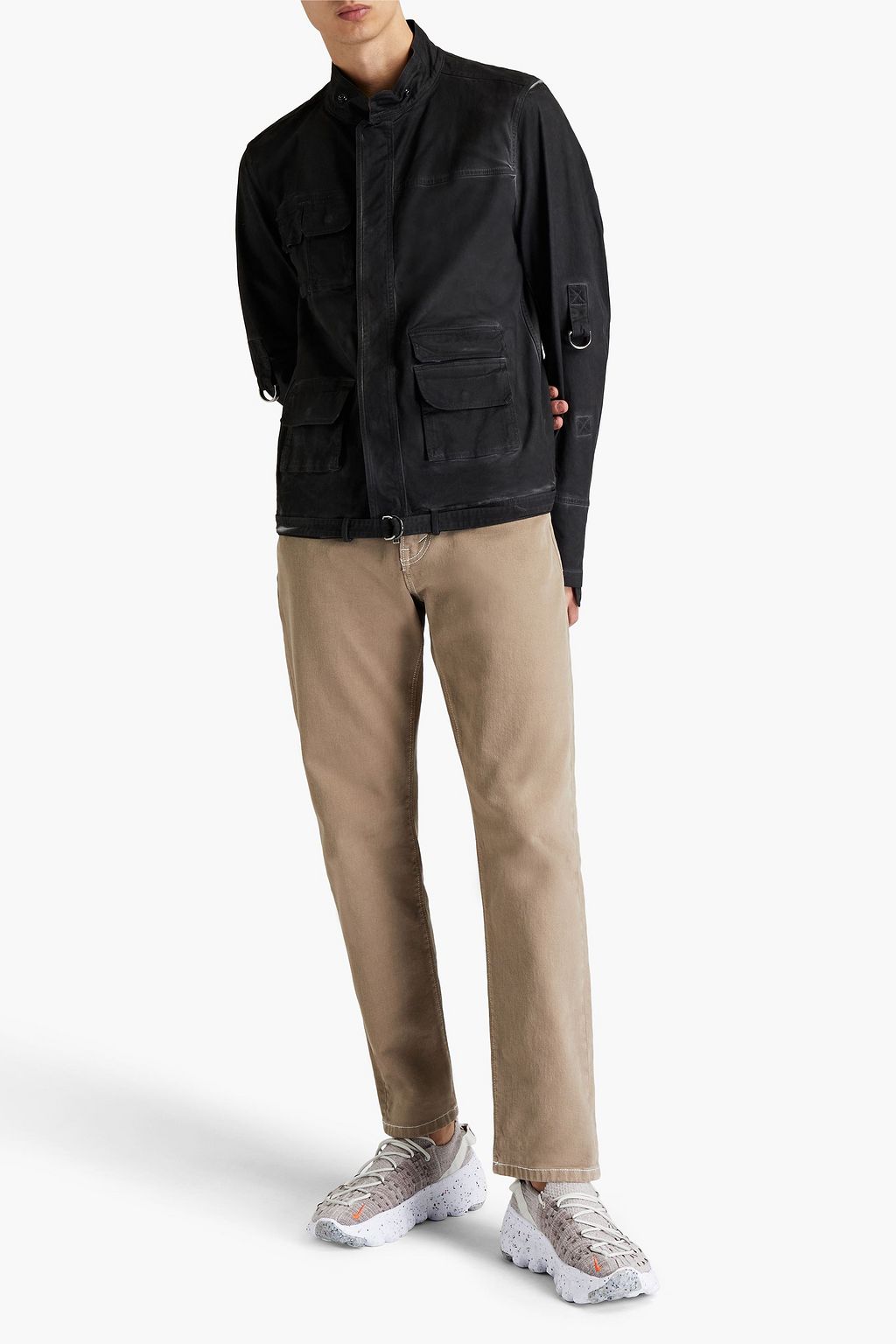 VALENTINO Faded denim jacket