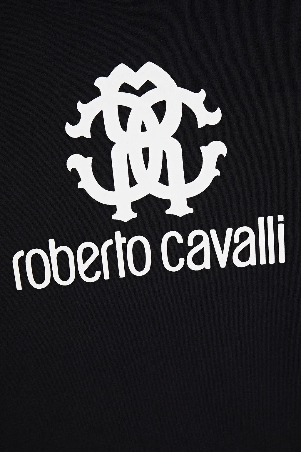 ROBERTO CAVALLI Logo-print cotton-jersey T-shirt