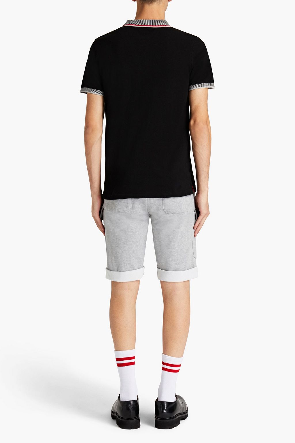 ROBERTO CAVALLI Cotton-piqué polo shirt
