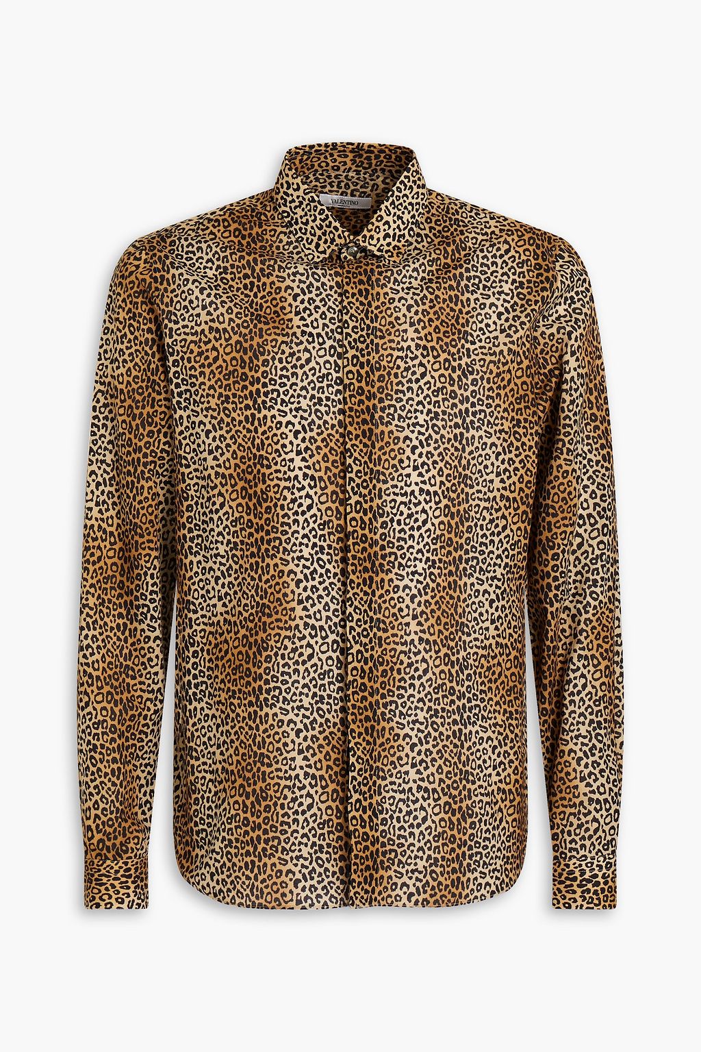 Animal print Leopard-print cotton shirt 