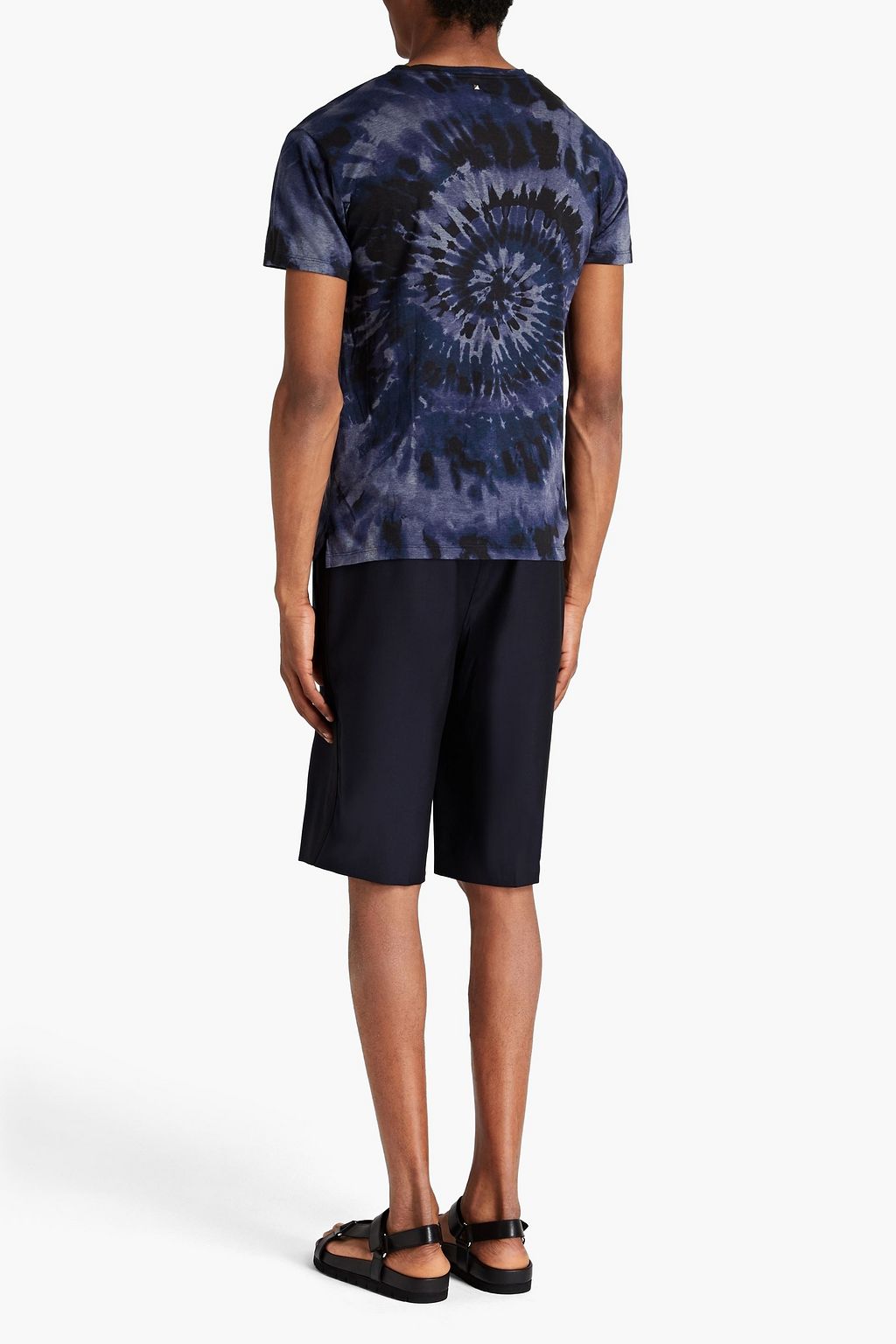 VALENTINO Tie-dyed cotton-jersey T-shirt