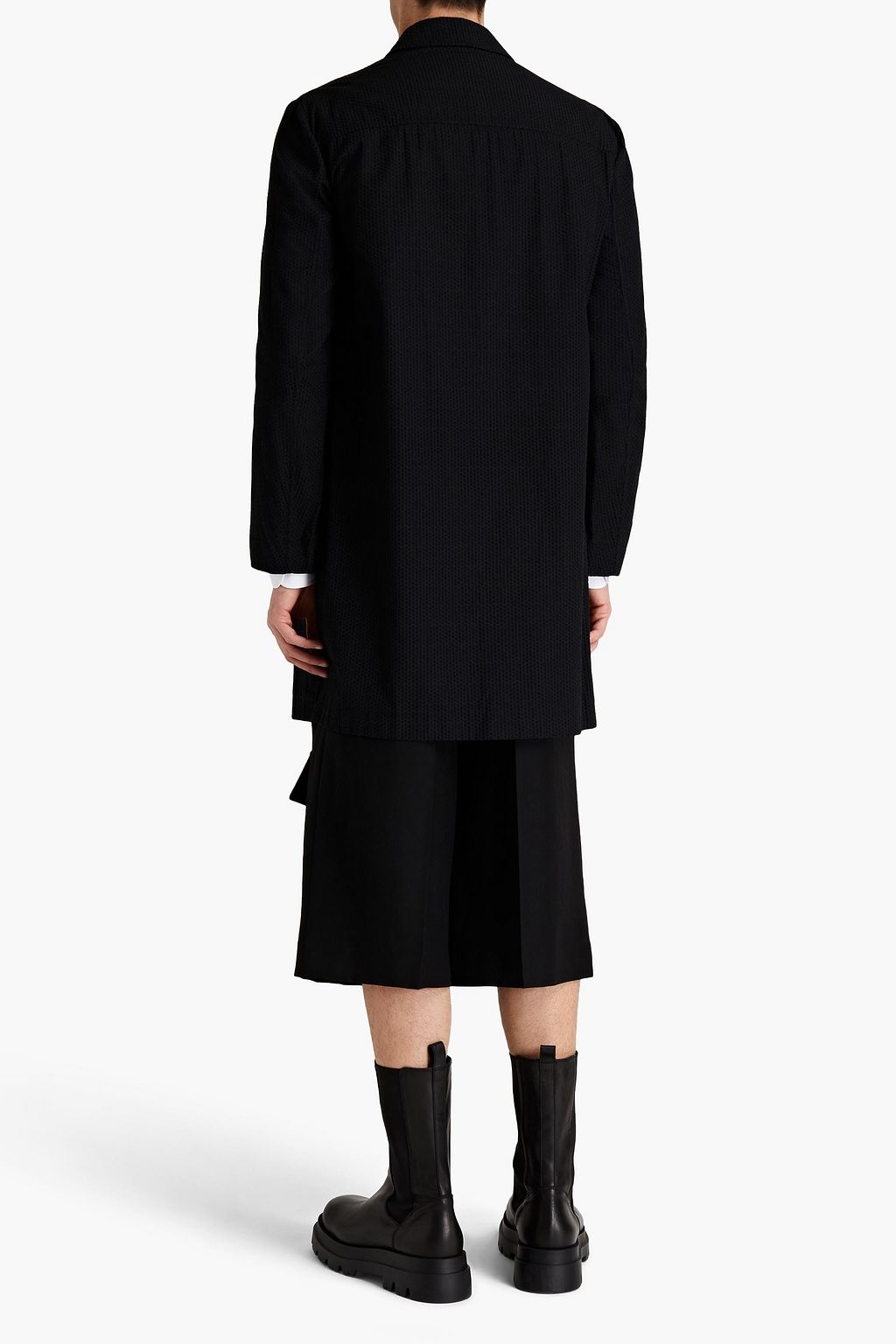 VALENTINO GARAVANI Broderie anglaise cotton coat